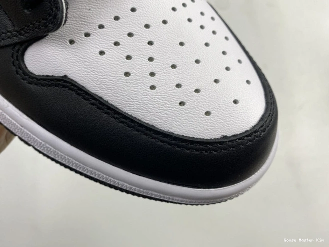 555088-010 White Black Retro 1 Jordan Air (2014) 0807